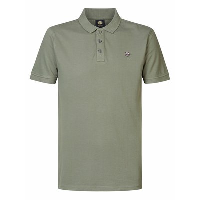 Cotton Polo Shirt with Short Sleeves PETROL INDUSTRIES