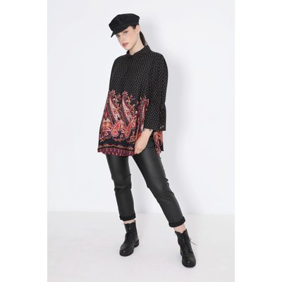 Chemise en imprimé pois avec une base JEAN-MARC PHILIPPE