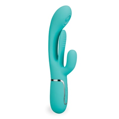 Vibromasseur puissant rabbit 3 branches Benefit LOVE AND VIBES