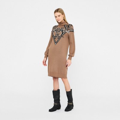 Robe jacquard en laine LIU JO