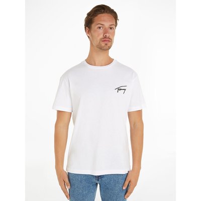 T-Shirt mit Logo-Signatur, Regular-Fit TOMMY JEANS