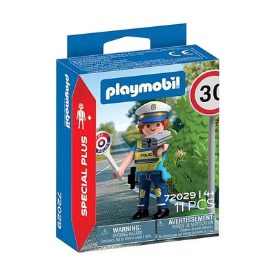 City Action Policier et radar vitesse PLAYMOBIL