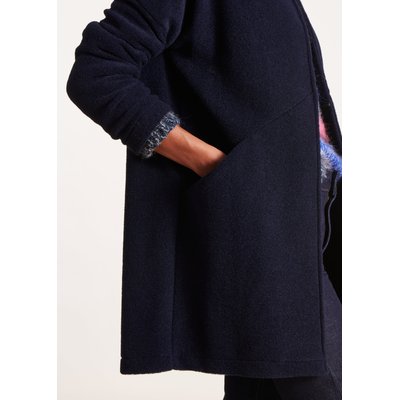 Manteau mi-saison en laine LA FEE MARABOUTEE