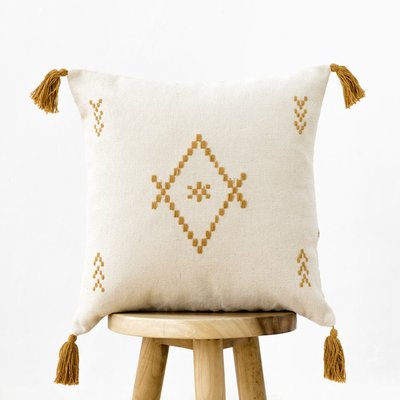 Coussin 100% Coton Géométrique -DAMYA KENAY