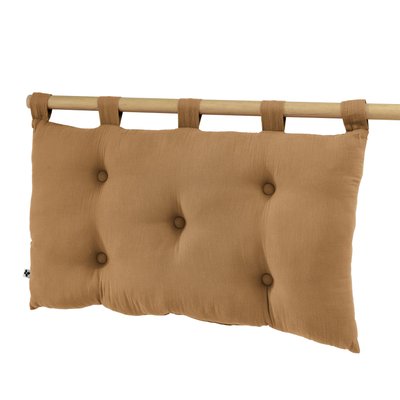 Tête de lit 5 boutons Gaze de coton Gaia EDEN