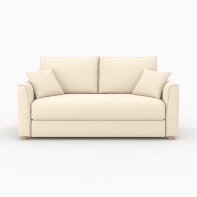 Canapé convertible en tissu texturé - OLYMPE MAISON PAVANE