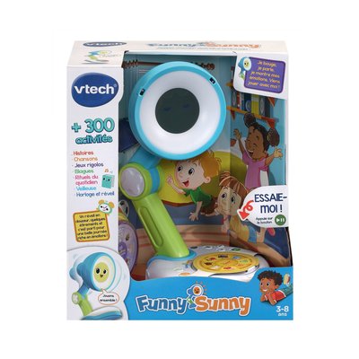 Réveil Lampe Intéractif Funny Sunny VTECH