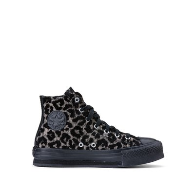 Baskets All Star Eva Lift Hi Leopard Love CONVERSE