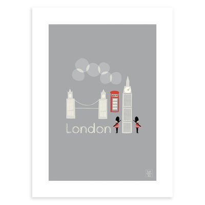 Affiche petit london LONDON LILIPINSO