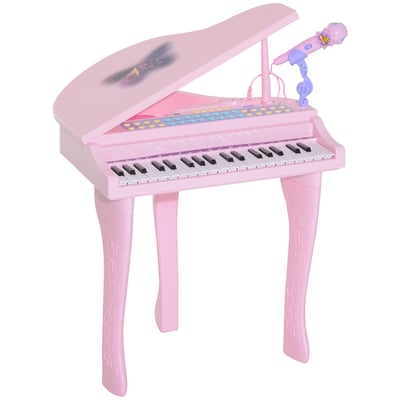 Clavier électronique pour enfants Bois Noir HOMCOM