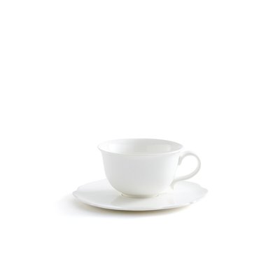 4er-Set Kaffeetassen und Untertassen Hirène LA REDOUTE INTERIEURS