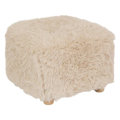 Tabouret d'appoint carré en pin DUVIA ATMOSPHERA