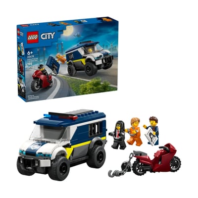 City Le fourgon pénitentiaire LEGO