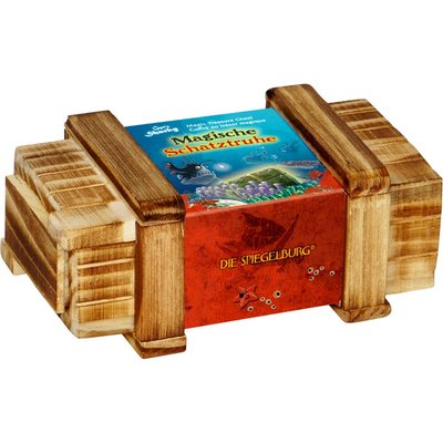 Coffre au trésor magique motif Capt'n Sharky - Marron COPPENRATH
