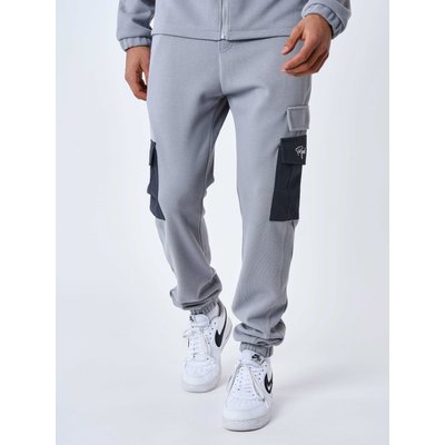 Pantalon de jogging bi-matière a poches PROJECT X