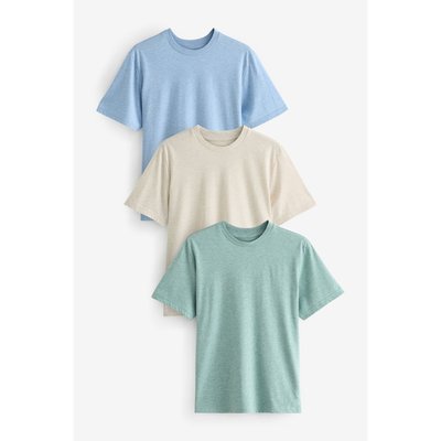 T-Shirts à motif cerf effet chiné, lot de 3 NEXT