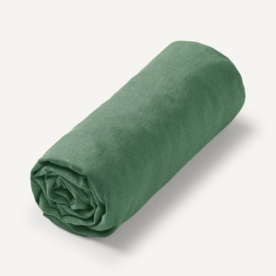 Hoeslaken in gewassen linnen, Elina AM.PM