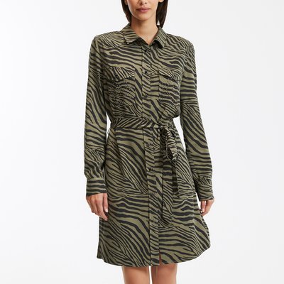 Korte jurk met knoopsluiting FREEMAN T. PORTER