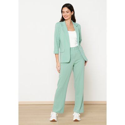 Pantalon de tailleur en tissu crêpe LOLALIZA