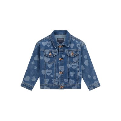 Veste En Jean Imprimé All-Over GUESS KIDS
