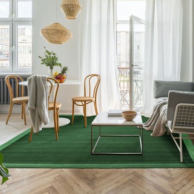 Tapis salon en jute  NATURAL JUTE - style bohème THE DECO FACTORY