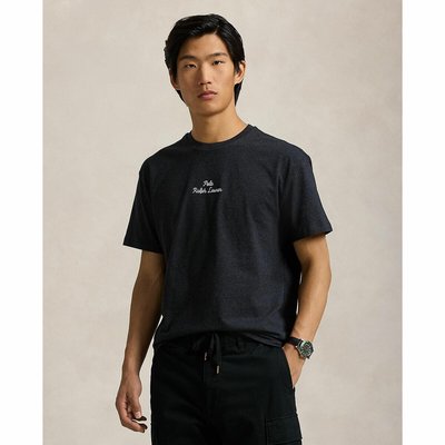 Футболка классического покроя с логотипом из джерси POLO RALPH LAUREN