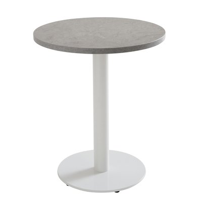 Table ronde en aggloméré avec revêtement mélaminé RIVOLI OVIALA