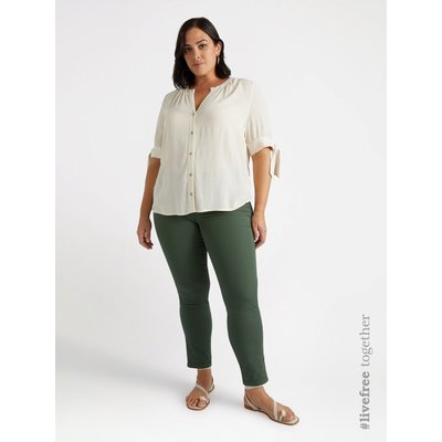 Pantaloni skinny cinque tasche in tessuto stretch FIORELLA RUBINO