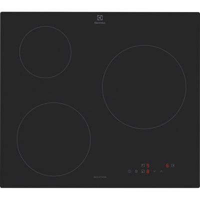 Plaque induction LIB60320CL Matt - Finition Noir Mat 3 foyers ELECTROLUX