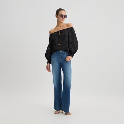 Blouse en coton avec broderies LIU JO