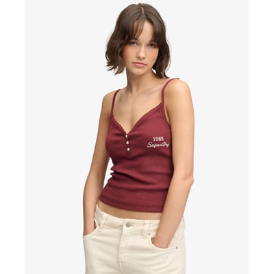 Top à bretelles Athletic Essentials avec boutons SUPERDRY