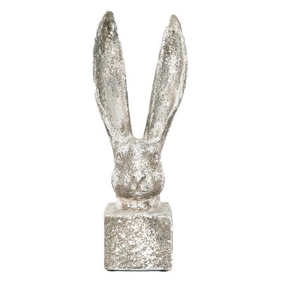 36cm Hare Cement Statue SO'HOME
