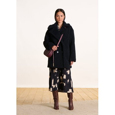 Manteau caban 3/4 à bouclette LA FEE MARABOUTEE