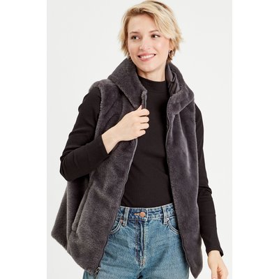Doudoune gris clair femme La Redoute