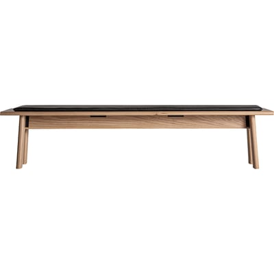 Banc contemporain en chêne collection NARA RECOLLECTION