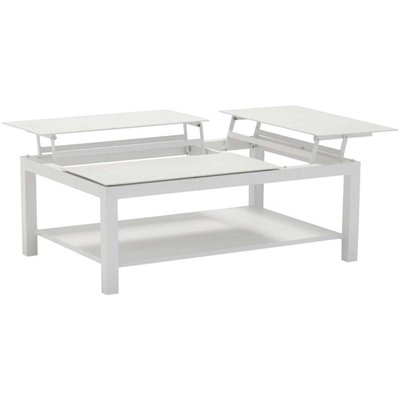 Table basse de jardin élévatrice en aluminium Butterfly PROLOISIRS