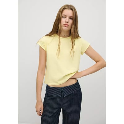 T-shirt raglan manches courtes MANGO TEEN