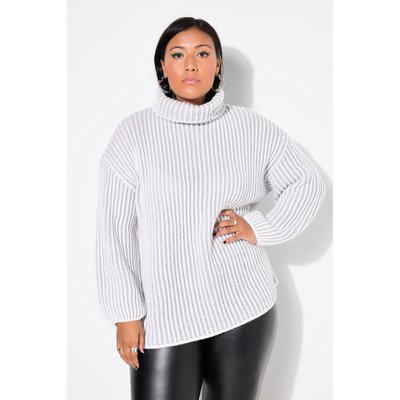 Pull à col roulé oversize. Rayures STUDIO UNTOLD