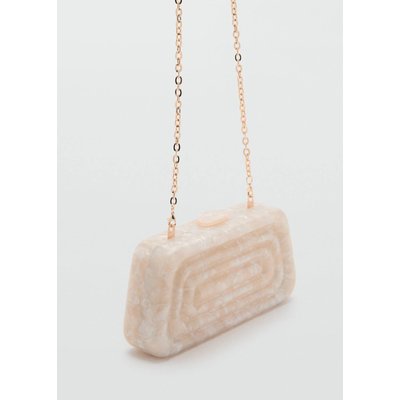 Pochette à effet perlé MANGO