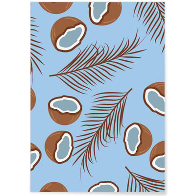 Affiche Noix de coco L'AFFICHERIE
