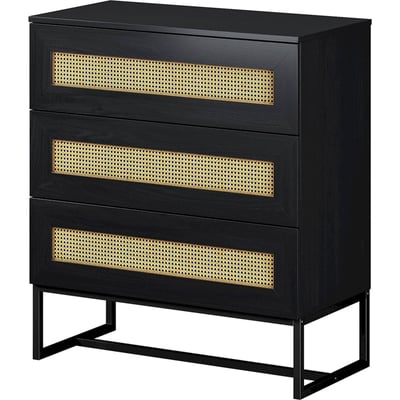 Commode 3 tiroirs cannage collection KERALS RECOLLECTION