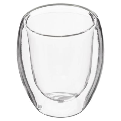 Lot de 2 tasses en verre CLEA SECRET DE GOURMET