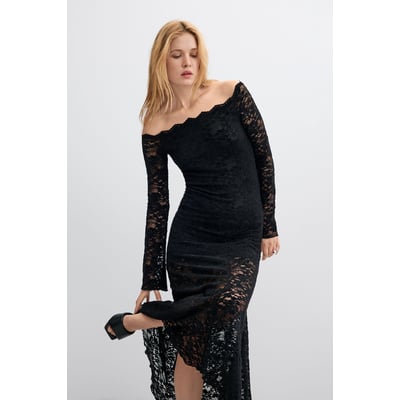 robe midi évasée DESIGUAL