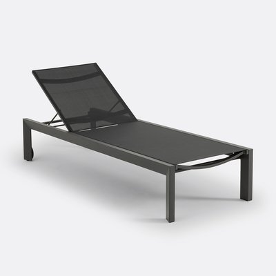 Bain de soleil aluminium et textilène, Lolara LA REDOUTE INTERIEURS
