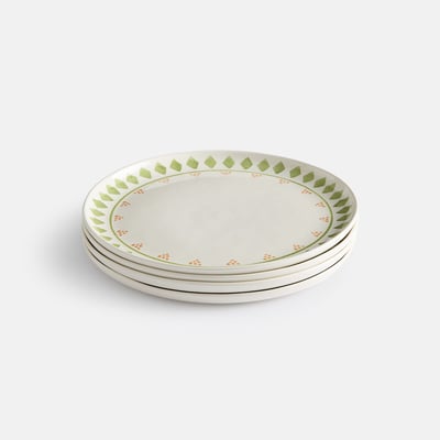 Set of 4 Limao Stoneware Dinner Plates LA REDOUTE INTERIEURS