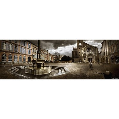 Tableau Sur Toile Place Saint-etienne CONTEMPORAIN URBAIN CEANOTHE