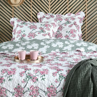 Couvre-lit et taies d'oreiller style printanier LOVELY CASA