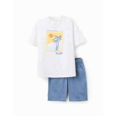 T-Shirt + Short en Coton ZIPPY