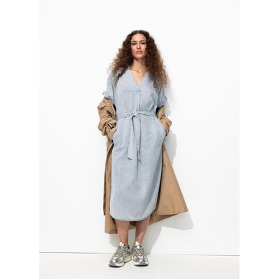 Robe-tunique midi rayée PROMOD