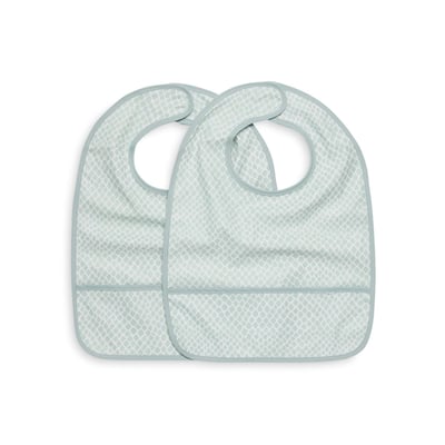 Lot de 2 bavoirs plastifiés JOLLEIN